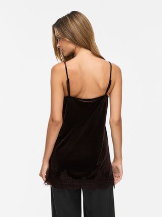 Alindra Singlet Long Top | Coffee Bean