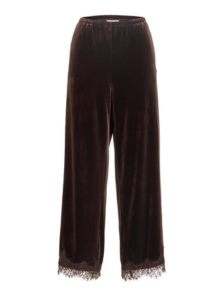 Alindra High Waist Wide Leg Pants | Coffee Bean