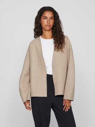Juice Loose Long Sleeve Jacket | Super Light Natural
