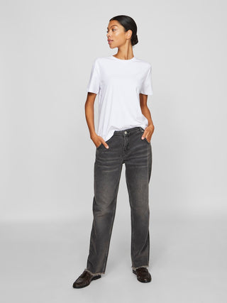 Nora Short Sleeve Tee | White