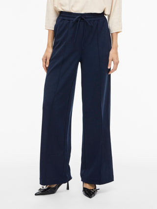 Clua High Waist Wide Leg Pants  | Navy Blazer