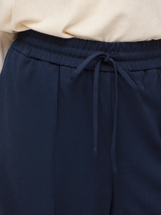 Clua High Waist Wide Leg Pants  | Navy Blazer
