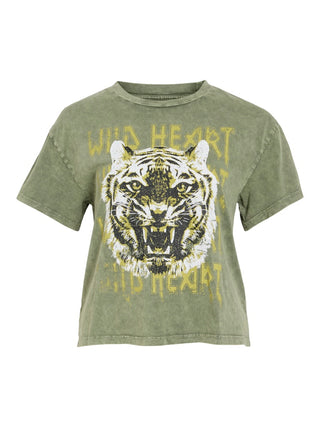 Mesula Round Neck Short Sleeve Tee | Capulet Olive