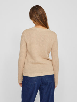 Dalo Round Neck Long Sleeve Knit Top | Nomad