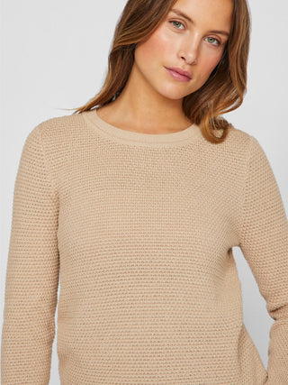 Dalo Round Neck Long Sleeve Knit Top | Nomad