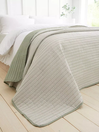 Stripe Bedspread | Green