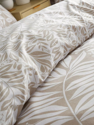 Sorrel Leaf Duvet Cover Set | Natural