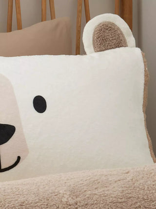 Cosy Bear Duvet Cover Set | Natural