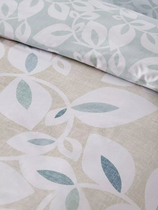 Inga Leaf Duvet Set | Natural