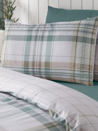 Cartmel Check Duvet Set | Green