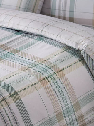 Cartmel Check Duvet Set | Green