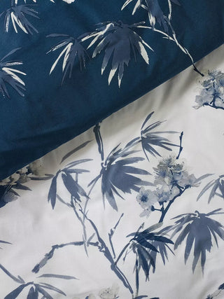 Kyoto Floral Duvet Set | Blue