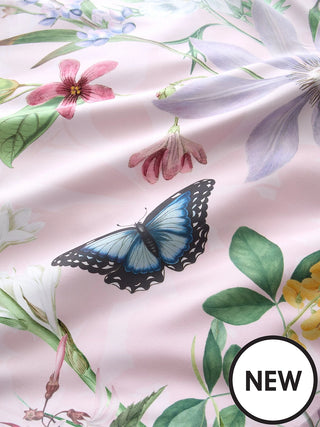 Enchanted Butterfly Garden So Soft Duvet Cover Set | Pink