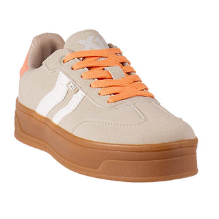 Suede Trainer | Ice Orange