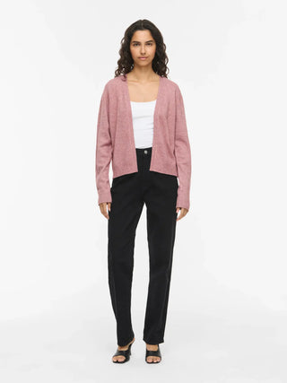 Viril Short Long Sleeve Cardigan | Nostalgia Rose