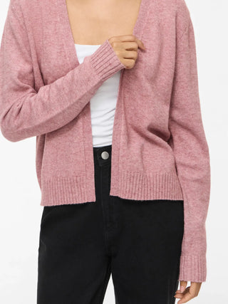 Viril Short Long Sleeve Cardigan | Nostalgia Rose