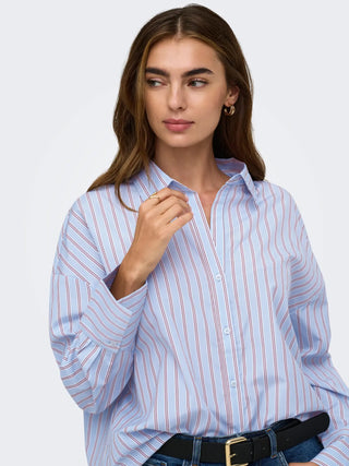 Oregon Alva Long Sleeve Shirt  | Dusty Blue