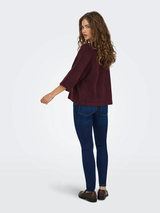 Simoni 3/4 Pullover Knit | Port Royale