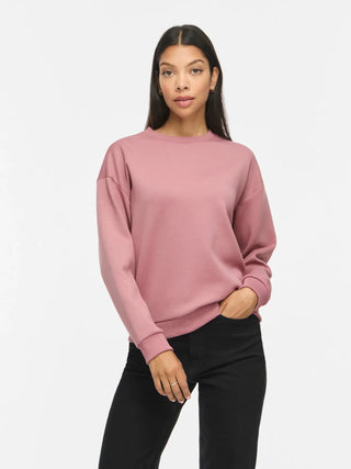 Sandy Long Sleeve Sweat Top | Nostalgia Rose