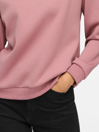 Sandy Long Sleeve Sweat Top | Nostalgia Rose