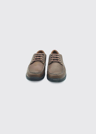 Baker Laced Moccasin | Bourbon