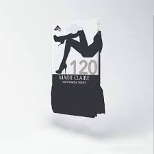 Marie Claire Soft Opaque Tights 120 Denier Black