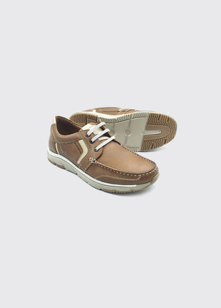 Banks Three-Eye Tie Moccasin | Brown