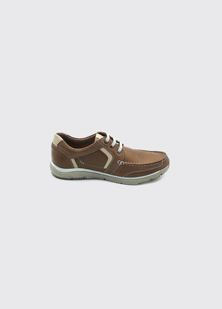 Banks Three-Eye Tie Moccasin | Brown