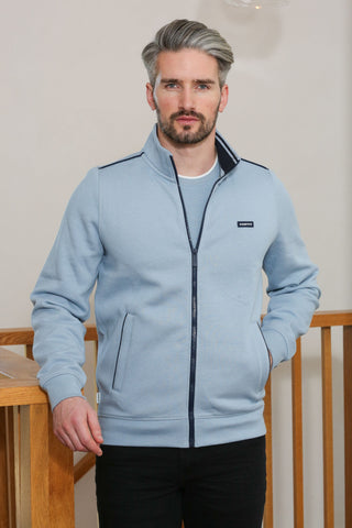Darragh Full Zip Through | Denim