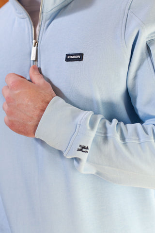 Julien Half Zip | Sky Blue