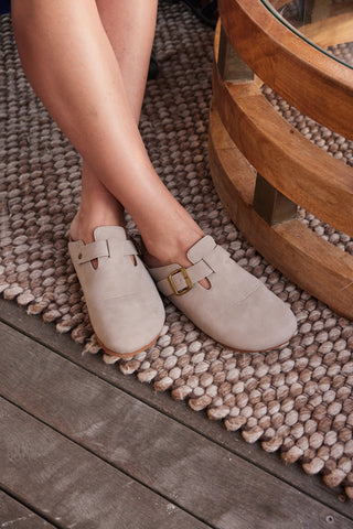 Women's Kaber Mules | White Pepper