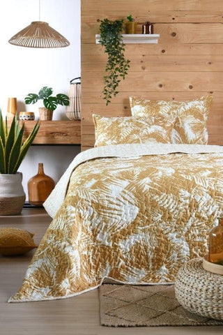 Bamako Quilt Set Ochre