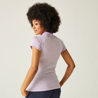Women's Remex II Active Polo Shirt Lilac Frost