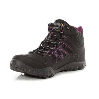 Women's Edgepoint Waterproof Mid Walking Boots Black Prune