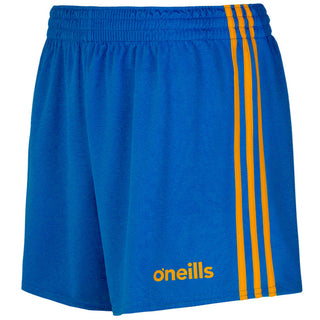 O'Neills Mourne Shorts Mirco-stripe Blue and Amber