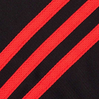 O'Neills Mourne Shorts Mirco-stripe Black and Red