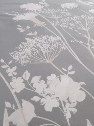 Catherine Lansfield Meadowsweet Floral Duvet Cover Pink Grey
