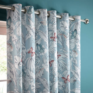 Flutur Curtains Aqua
